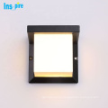 Apliques de pared para exteriores modernos, linterna montada en jardín de aluminio, accesorio de iluminación de pared led para exteriores a prueba de agua